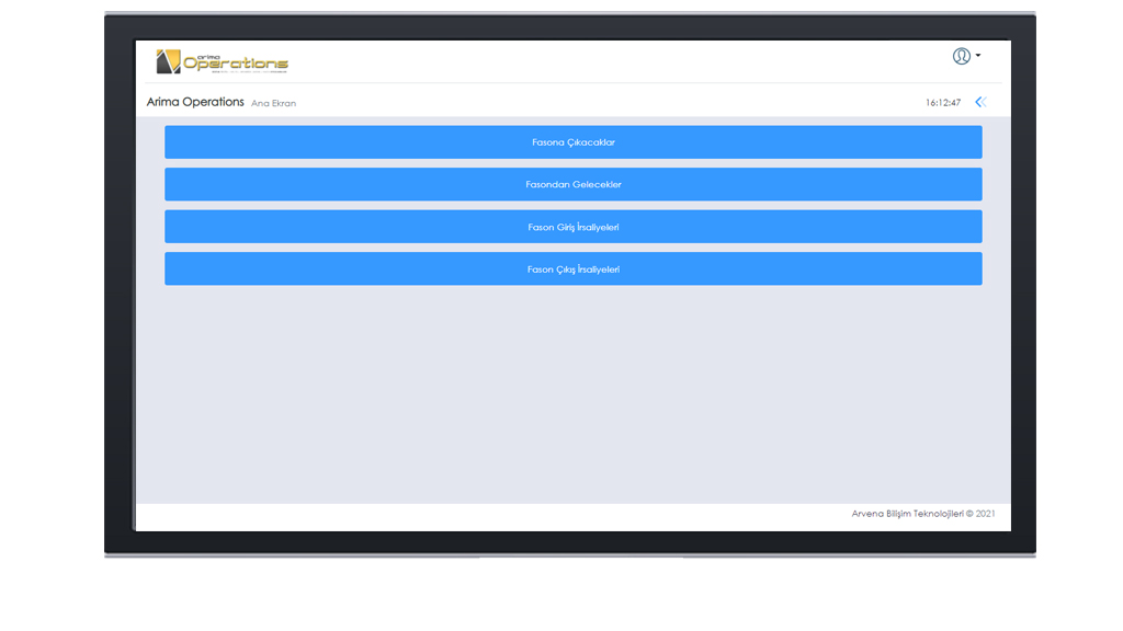 Fason Operasyonlarının Dijitalleştirilmesi